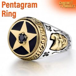 Pentagram Ring Silver 925 | Charm and Amulet