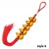 Porte-bonheur <br> Pièces de monnaie chinoises anciennes. 21 14 200006156 style 6 4 | Charm and Amulet™