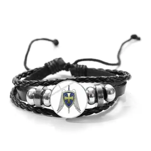 Amulet Bracelet <br> Saint Michael. 14 Amulet Bracelet Saint Michael 10 | Charm and Amulet™
