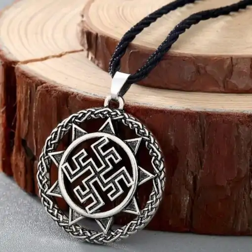 Amulet Necklace <br> Doukhobor. 5 Doukhobor Amuleton on wood | Charm and Amulet
