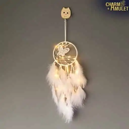 Capteur de rêves <br> Attrape-rêve papillon avec dessin de papillon 5 Capteur de rêves <br> Attrape-rêve papillon avec dessin de papillon – Image 3