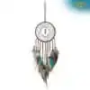 Attrape-rêves <br> Avec pierre turquoise 19 Attrape-rêves Turquoise Pas de lumière sur un tableau blanc Charm et Amulette_2