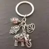 Keychain Charm <br> Indian. 8 Indian Keychain Pink stone | Charm and Amulet