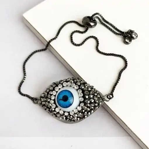 Bracelet Amulette <br> Le mauvais œil. 8 Bracelet Amulette <br> Le mauvais œil. – Image 6