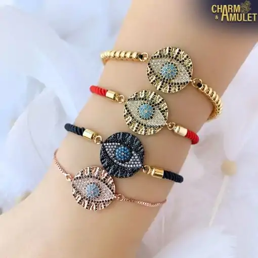 Bracelet Amulette <br> Le mauvais œil. 4 Bracelet Amulette <br> Le mauvais œil. – Image 2
