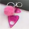 Keychain Charm <br> Ouija (16 variants). 41 Ouija Keychain Glitter rosepink | Charm and Amulet