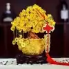 Arbre de la fortune chinois avec vieilles pièces de monnaie | Charme et Amulette