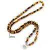 Collier Amulettes <br> Mala Oeil de Tigre. 14 Collier Mala Oeil de Tigre | Charme et Amulette