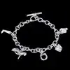 Amulet Armband <br> Hoefijzer Bedel. 11 Armband Horseshoe in zwart | Charm and Amulet™