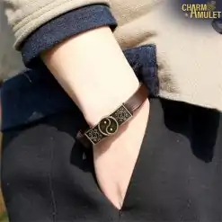 Alternative view of Bracelet Amulette  <br>  Yin Yang.