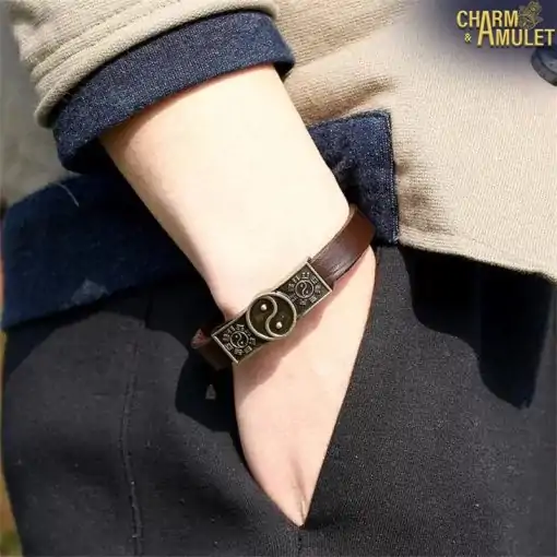 Amulet Bracelet <br> Yin Yang. 4 Amulet Bracelet Yin Yang on the arm | Charm and Amulet™