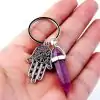 Beautiful Hand of Fatima Keychain | Charm and Amulet
