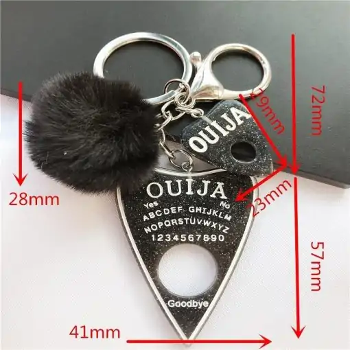 Keychain Charm <br> Ouija (16 variants). 6 Ouija Keychain sizes | Charm and Amulet
