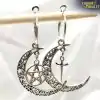 Boucle d'oreille Amulette <br> Boucle d'oreille pentagramme Croissant de lune 8 Hf31f2b990a494e679a384f8051c54471b wpp1645597793557 3 | Charm and Amulet™