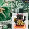 Porte-bonheur <br> Chat chinois. 14 Amulette et breloque solaire Lucky Chinese Cat