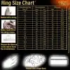 Pentagram Ring Silver Size chart | Charm and Amulet