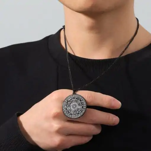 Collier pendentif <br>  Sceau de Salomon – Image 4
