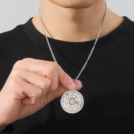 Collier pendentif <br>  Sceau de Salomon – Image 3
