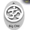 Collier Amulettes <br> Mala Oeil de Tigre. 21 Oeil de tigre-Mala-OM-Big-Charm-and-Amulet