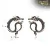 Earrings Amulet <br> Dragon 15 Dragon-Errings dimentions-Charm-and-Amulet