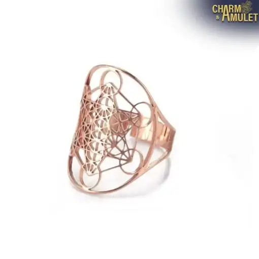 Bague Talisman  <br>  Anneau cubique de Métatron – Image 7