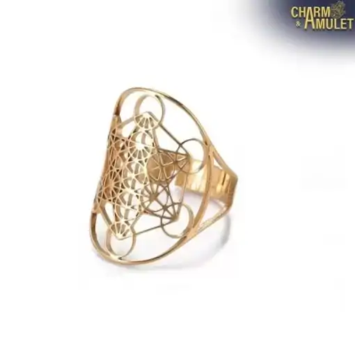 Bague Talisman  <br>  Anneau cubique de Métatron – Image 6