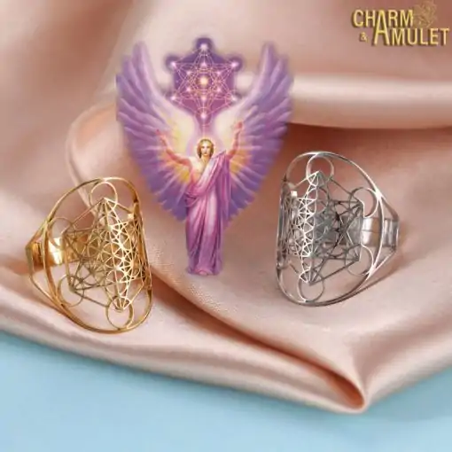 Bague Talisman  <br>  Anneau cubique de Métatron – Image 8