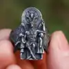 Baphomet Ring details | Charm-and-Amulet