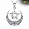 Collier Pendentif argent <br> Pentagramme wiccan triple lune 10 Collier-3-triple-lune-Armoir-et-amulette.jpg
