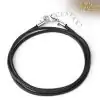 Amulet Necklace <br> Crystal Moon Necklace 24 Chain Necklace leather monn crescent Charm and Amulet_7