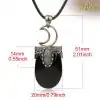 Amulet Necklace <br> Crystal Moon Necklace 29 Necklace pendant monn crescent Charm and Amulet 7 1 | Charm and Amulet™