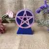 Pentagram candle Blue Variant | Charm and amulet