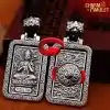 Silver Tibetan amulet Buddha | Charm and Amulet