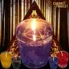 Wiccan-Candle-with triangle Gel-display | Charm-and-Amulet