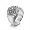 Sept-Archanges-bague-sceau-argent variante Charme-et-Amulette