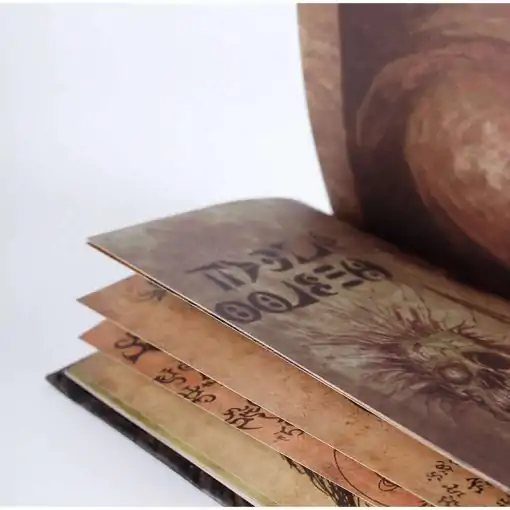 The Necronomicon Book inside | Charm and Amulet.